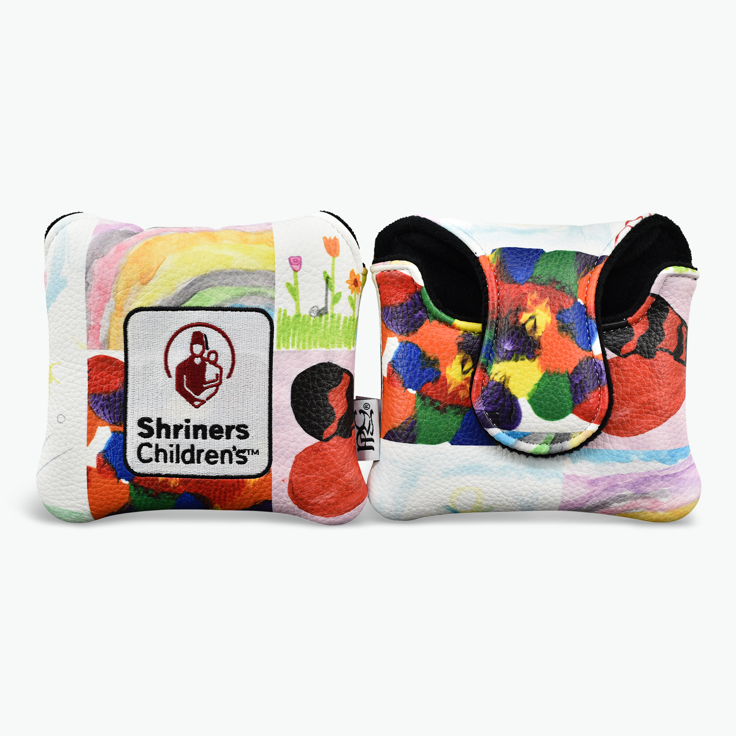 Shriners Children's Elite Vintage Mallet Putter Cover (Patient Drawings Design)