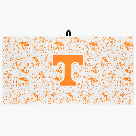 University of Tennessee Aqua Lock Caddy Towel (Paint Splash)
