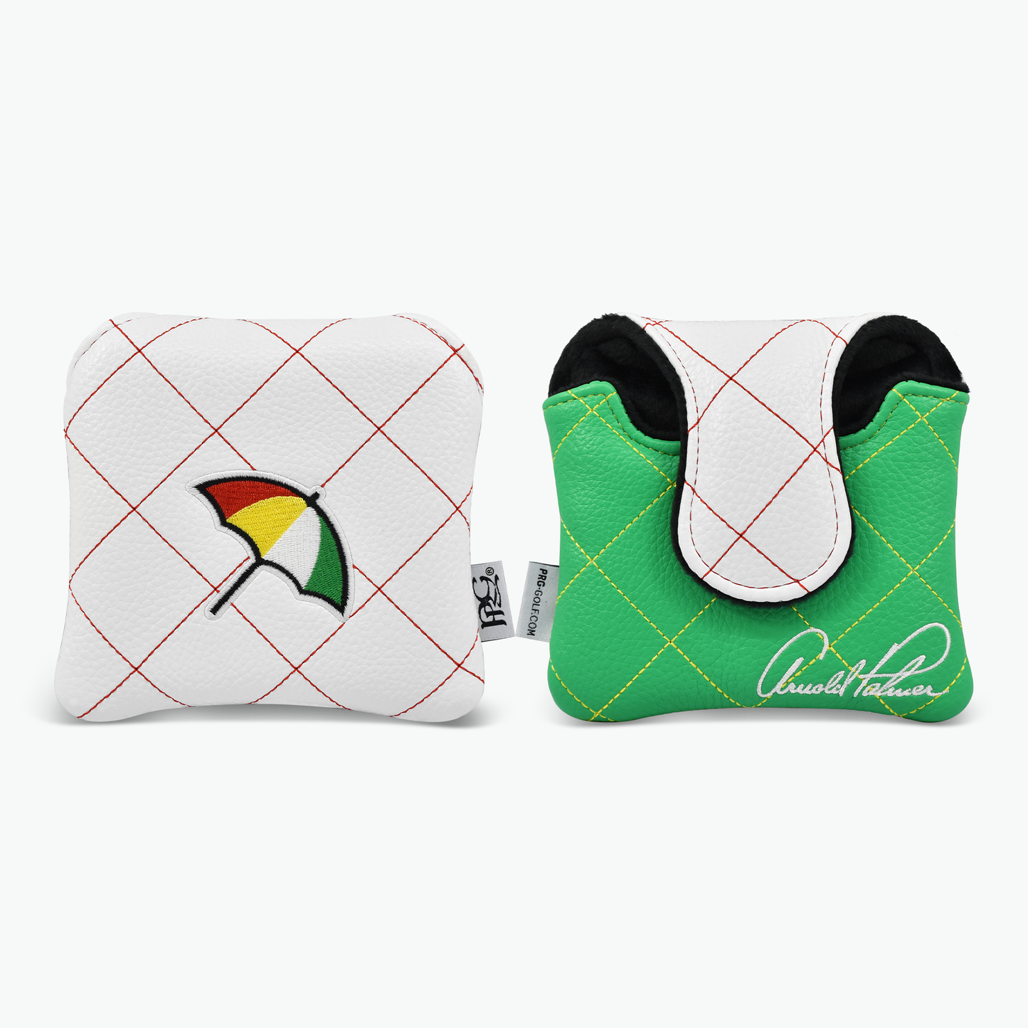 2025 Arnold Palmer Elite Vintage Quilt Stitch Mallet Putter Cover (Two Tone)