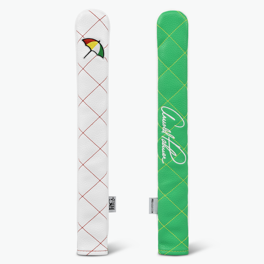 2025 Arnold Palmer Elite Quilt Stitch Alignment Stick Cover (White/Green)