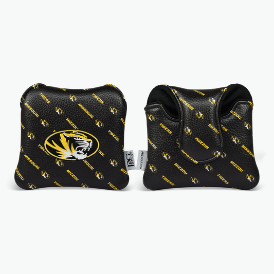 University of Missouri Micro Print Vintage Mallet Putter Cover