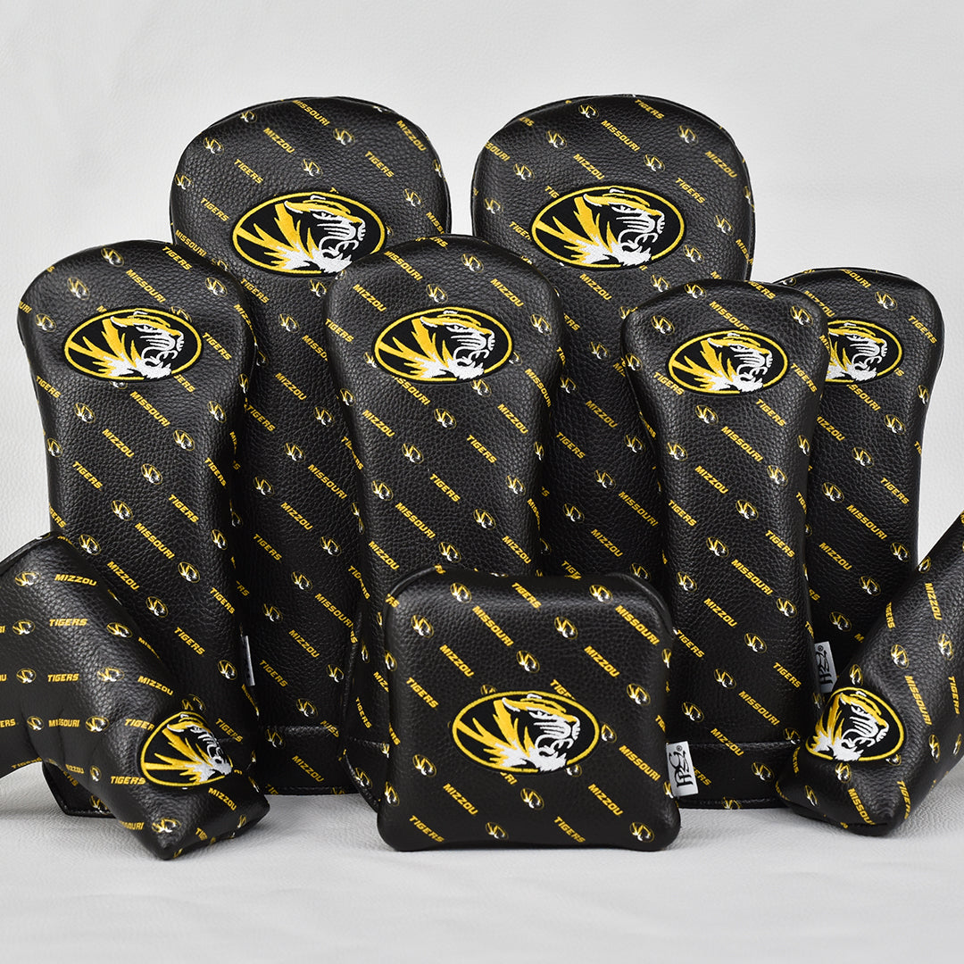 University of Missouri Micro Print Wood Covers