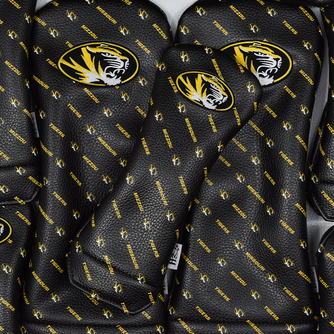 University of Missouri Micro Print Wood Covers