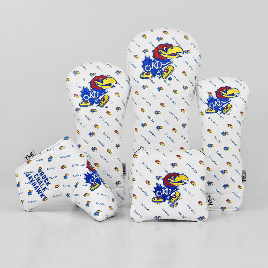 University of Kansas Micro Print Wood Covers