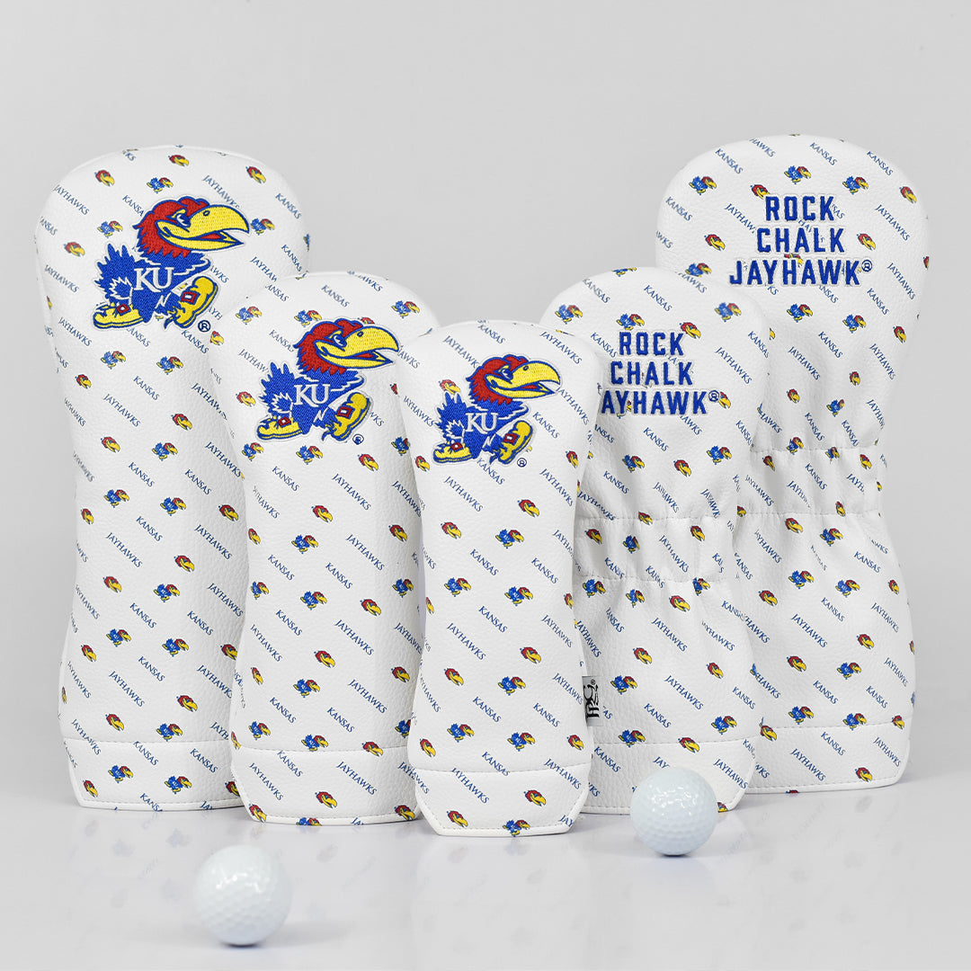 University of Kansas Micro Print Wood Covers