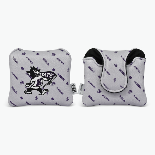 Kansas State Micro Print Vintage Mallet Putter Cover