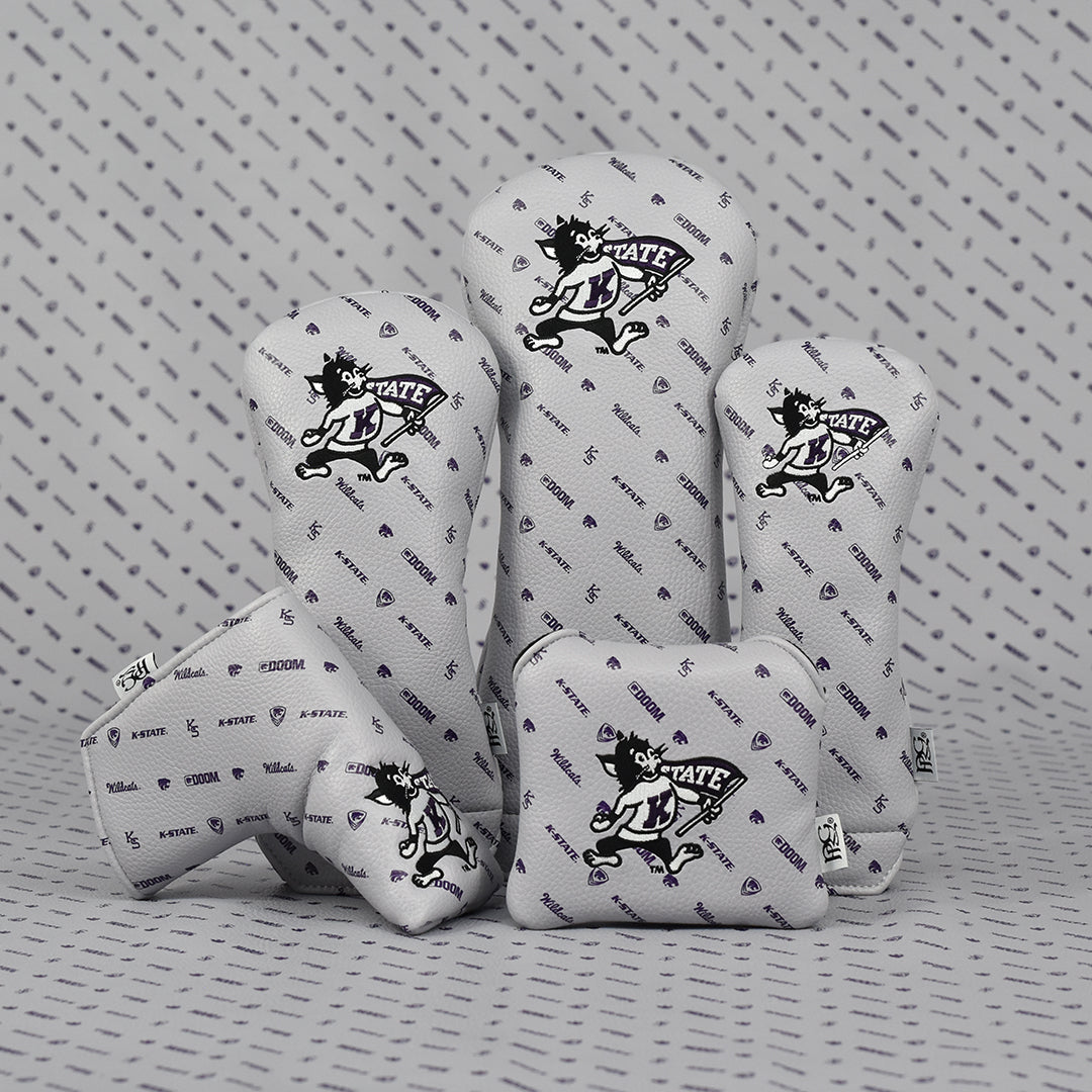 Kansas State Micro Print Wood Covers