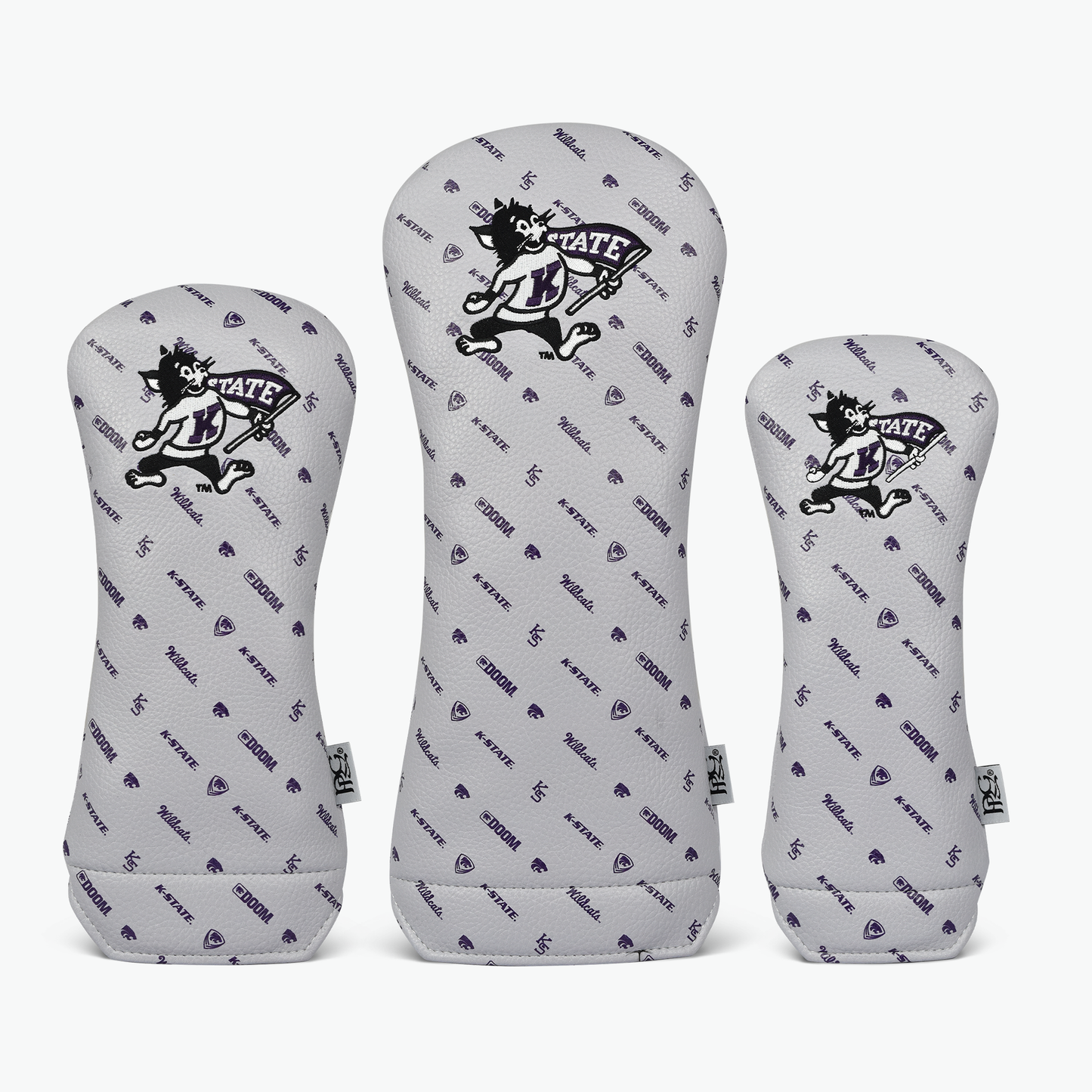 Kansas State Micro Print Wood Covers