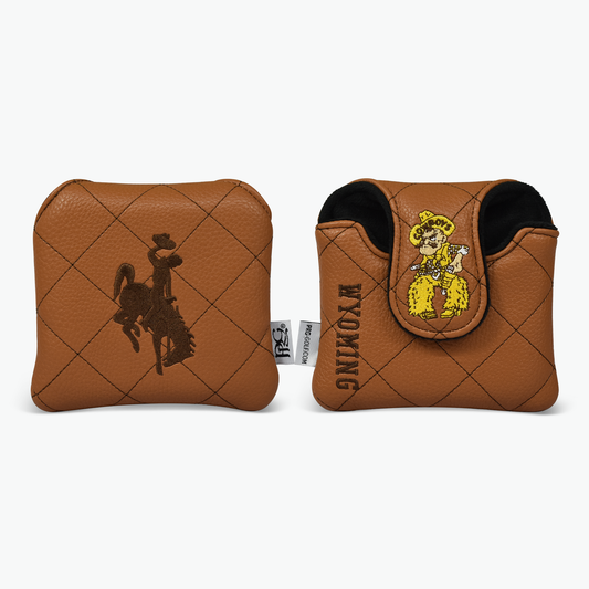 University of Wyoming Quilt Stitch Mallet Putter Cover