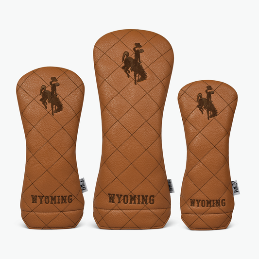 University of Wyoming Quilt Stitch Headcovers