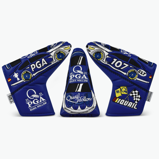 2025 PGA Championship Quail Hollow Elite Race Car Blade Putter Cover