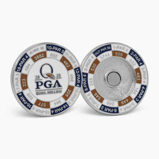 2025 PGA Championship Quail Hollow Yardage Duo