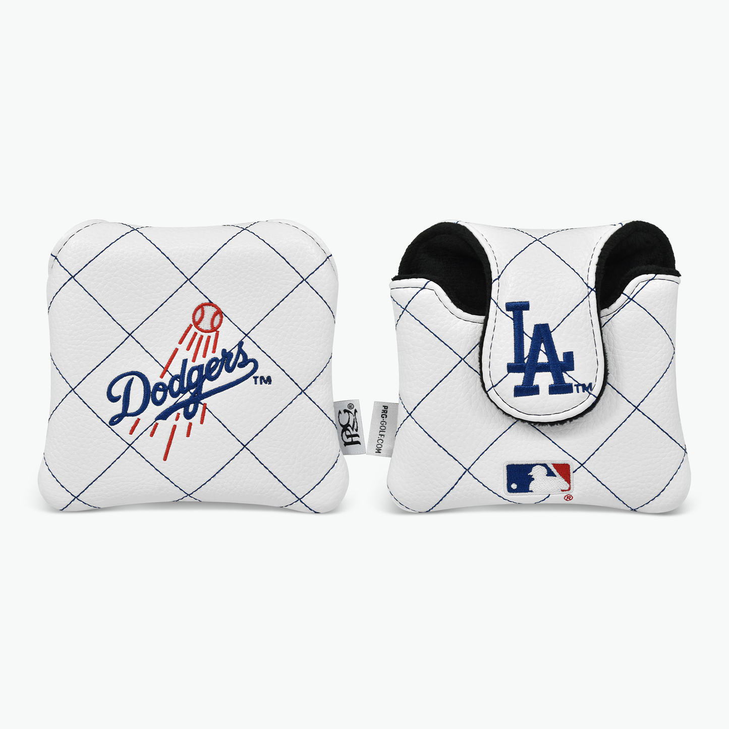 Los Angeles Dodgers Quilt Stitch Mallet Putter Cover