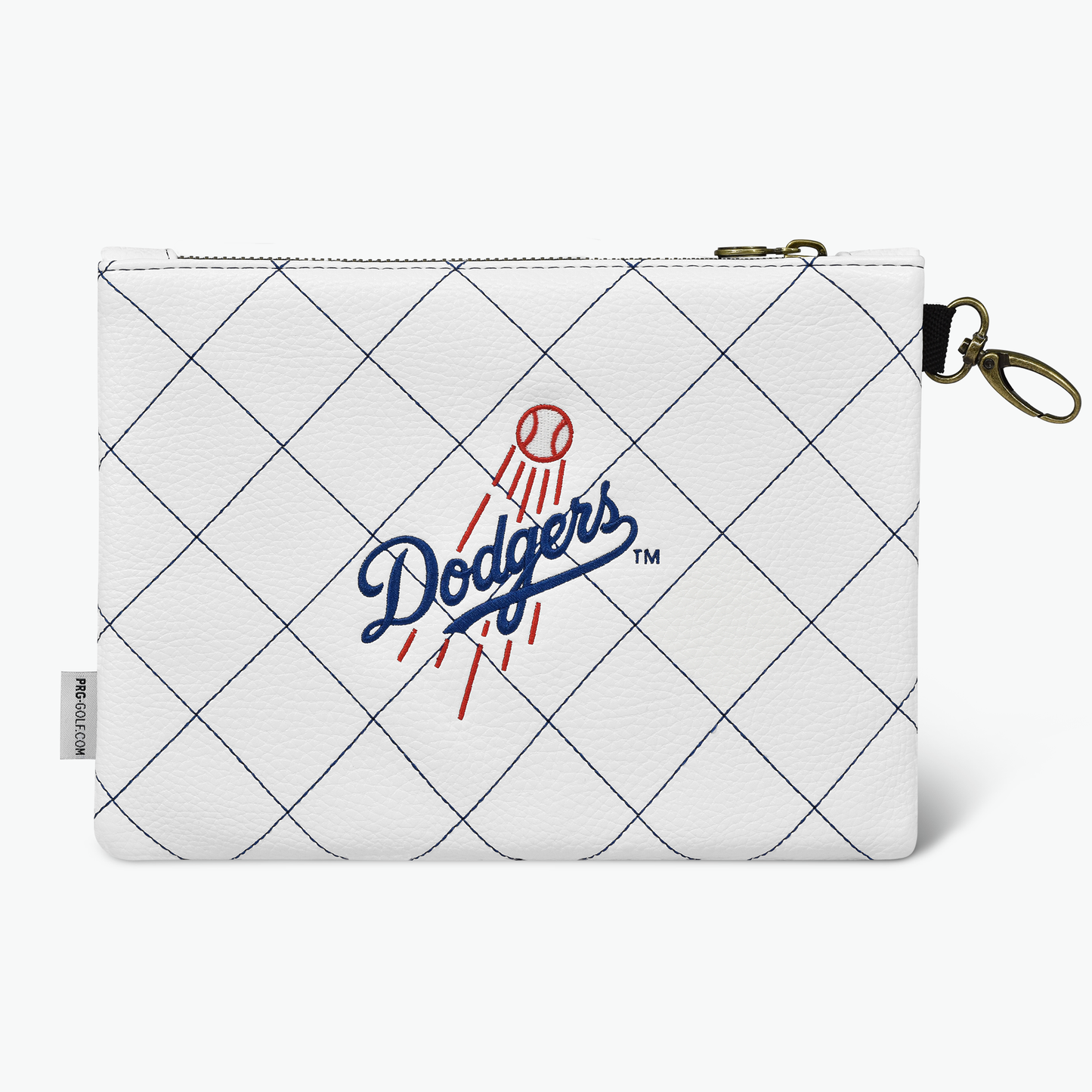 Los Angeles Dodgers Quilt Stitch Premium Zip Tote Bag