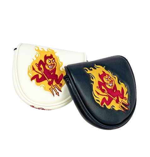 Arizona State Sun Devils Mallet Putter Cover (Black or White)