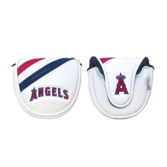 Los Angeles Angels Track Mallet Putter Cover (Red/White/Blue)