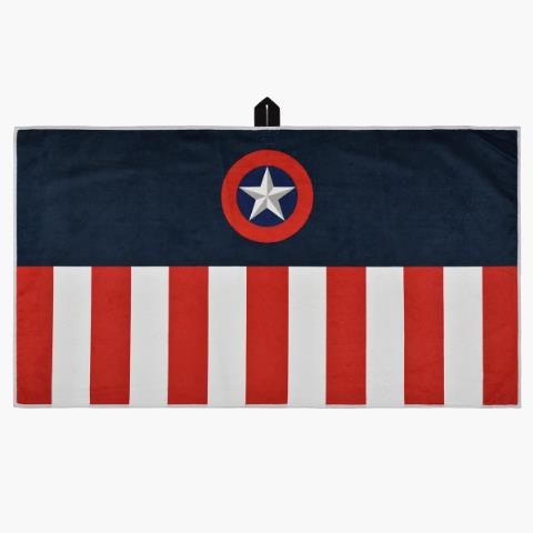 PRG Originals Captain USA Aqua-Lock Sublimated Caddy Towel