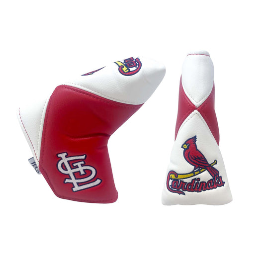 St. Louis Cardinals Heritage Solitaire Blade Putter Cover (Red/White/Blue)