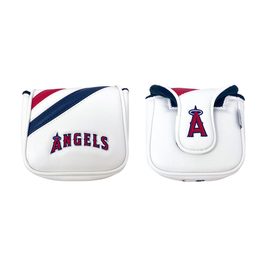 Los Angeles Angels Track Spider Mallet Putter Cover (Red, White & Blue)