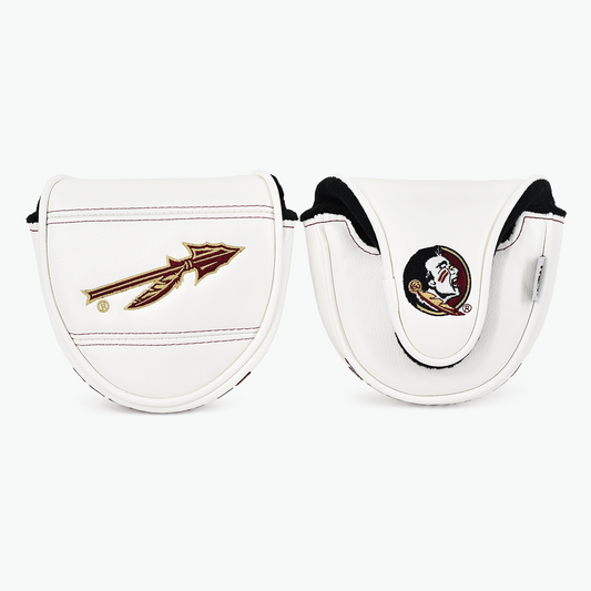 Florida State Seminoles Horizon Mallet Putter Cover (White)
