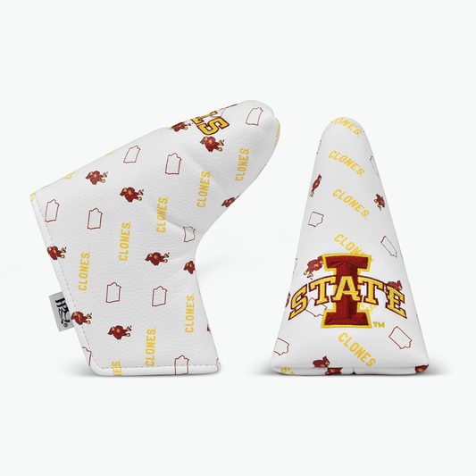 Iowa State University Micro Print Blade Putter Cover