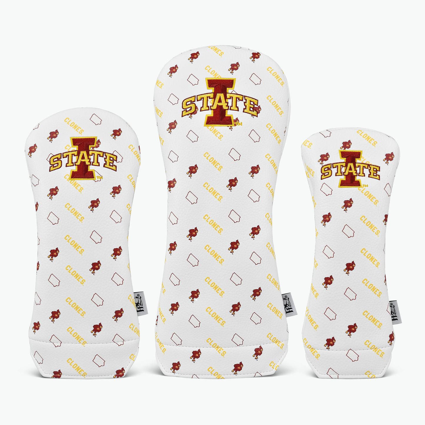 Iowa State University Micro Print Wood Covers