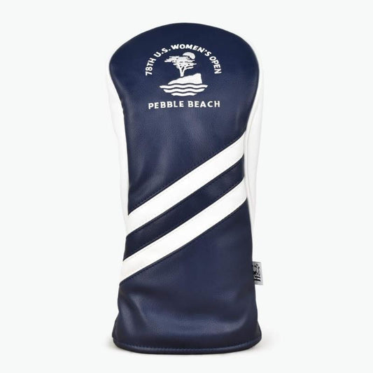 2023 U.S. Women's Open Pebble Beach Track Driver Cover (Navy/White)