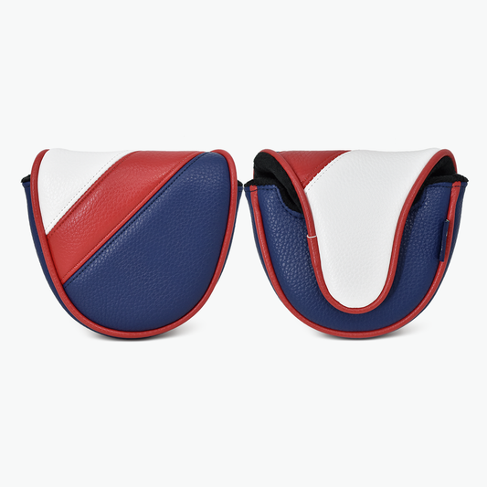 Elite Mallet Putter Cover (Red, White & Blue)