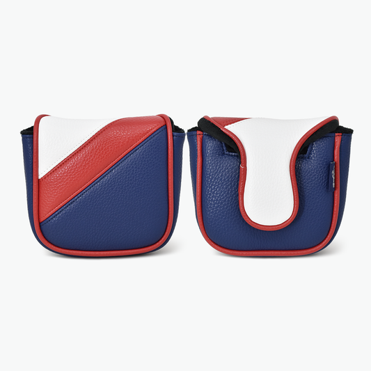 Elite Spider Mallet Putter Cover (Red, White & Blue)