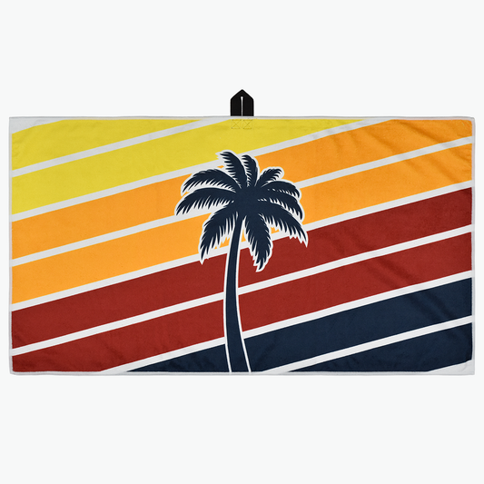 PRG Originals Endless Summer Aqua-Lock Sublimated Caddy Towel