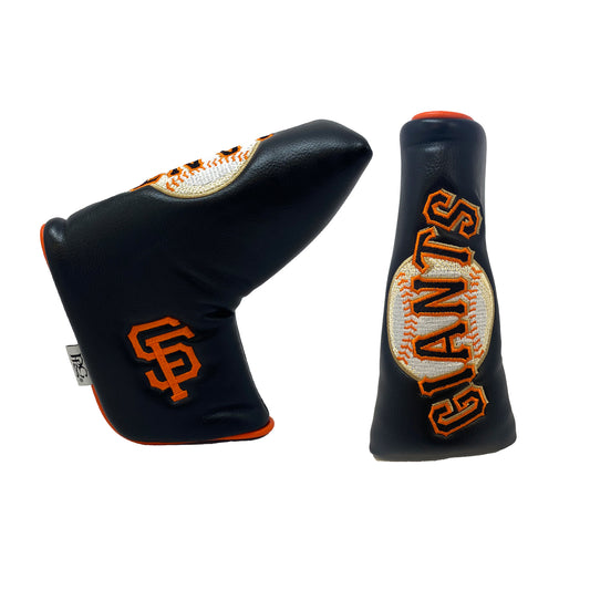 San Francisco Giants Studio Blade Putter Cover (Black/Orange)