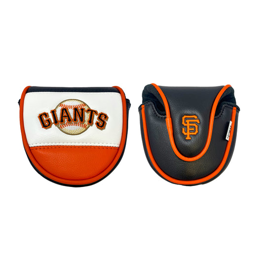 San Francisco Giants Horizon Mallet Putter Cover (Black/White/Orange)