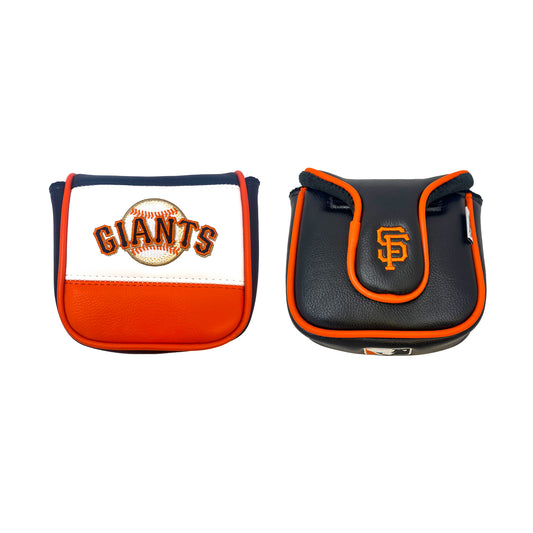 San Francisco Giants Horizon Spider Mallet Putter Cover (Black/White/Orange)