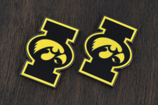 University of Iowa Hawkeye's Custom Shape Ball Marker