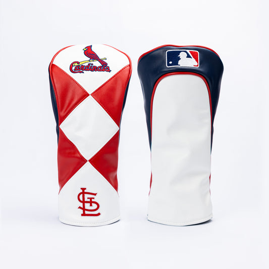 St. Louis Cardinals Heritage Solitaire Headcovers (Red/White/Blue)
