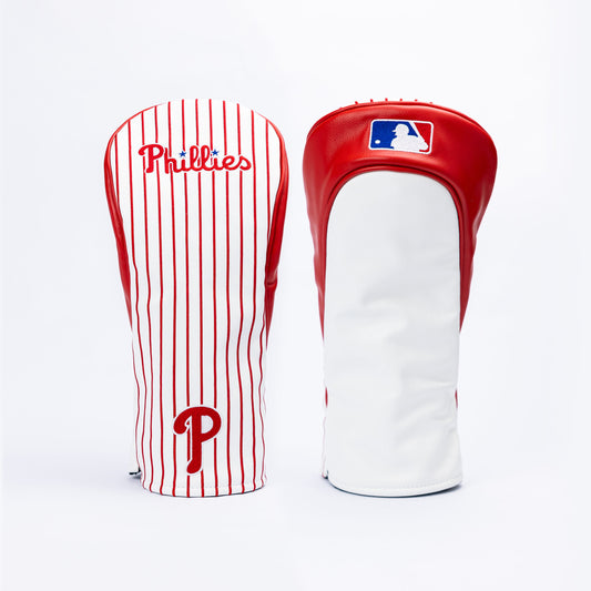Philadelphia Phillies Headcovers (White/Red Pinstripe)