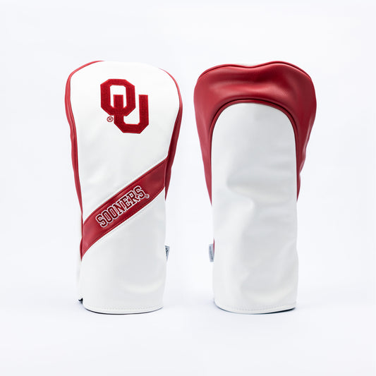 University of Oklahoma Heritage Headcovers (White/Red)