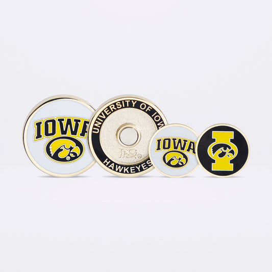 University of Iowa Hawkeye's Duo Ball Marker