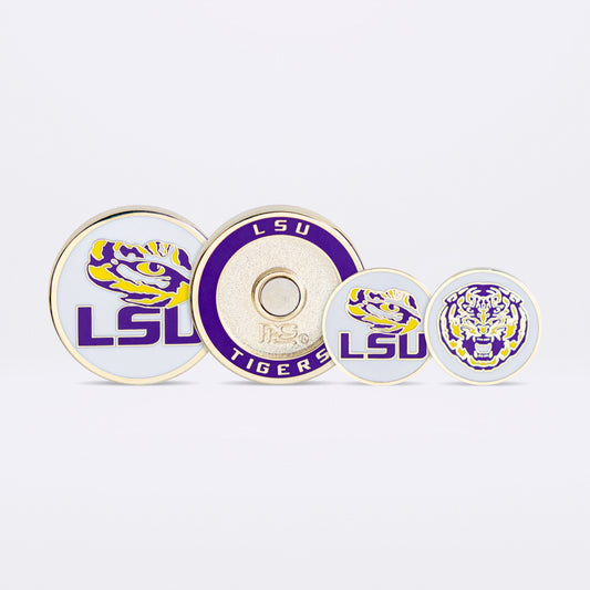 LSU Tigers Duo Ball Marker (Purple or White)