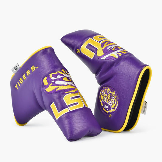 LSU Tigers Studio Blade Putter Cover (Purple)