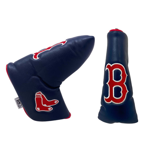 Boston Red Sox Studio Blade Putter Cover (Navy/Red)