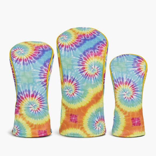 Retro Tie-Dye Wood Covers