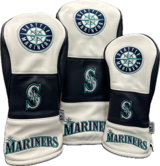 Seattle Mariners Horizon Headcovers (Navy/White)