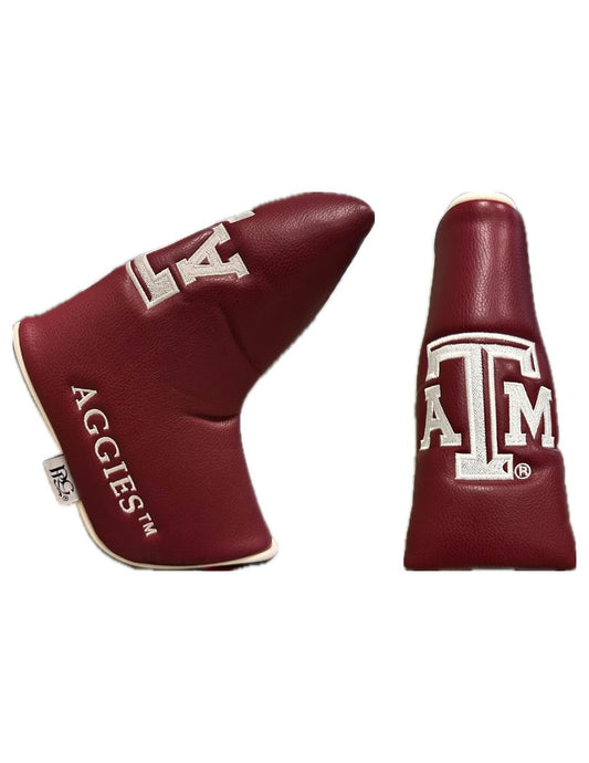 Texas A&M Blade Putter Cover (Burgundy)