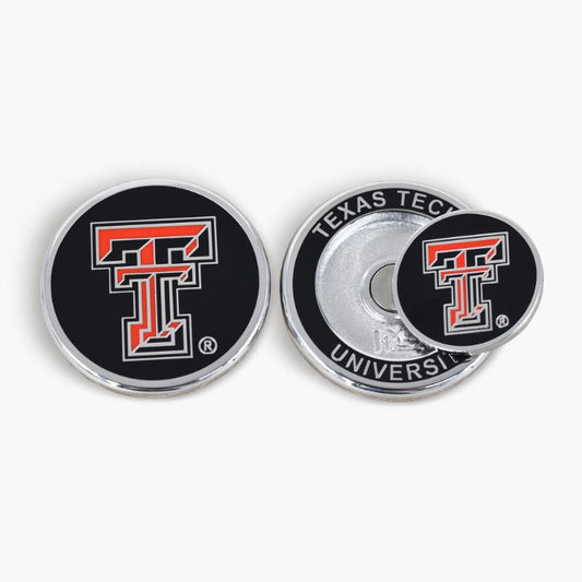 Texas Tech University Duo Ball Marker (Black)