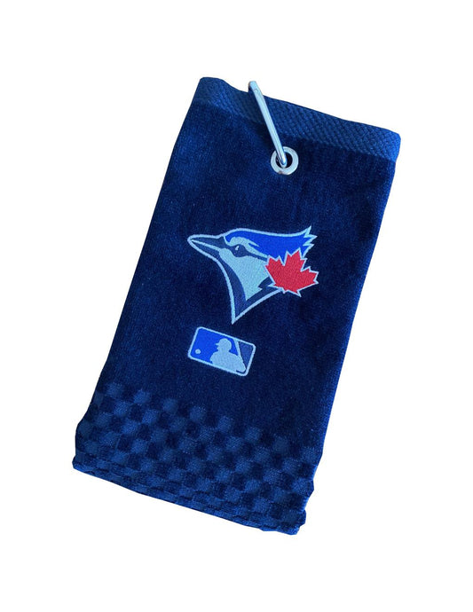 Toronto Blue Jays Cross Tri-Fold Towel (Navy)