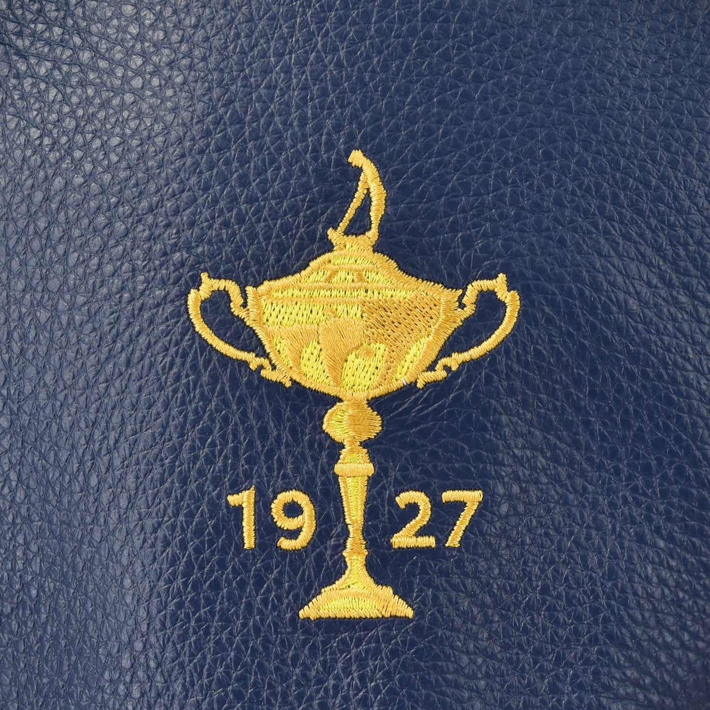 Ryder Cup Vanto Vintage Leather Trophy Collection Zip Tote