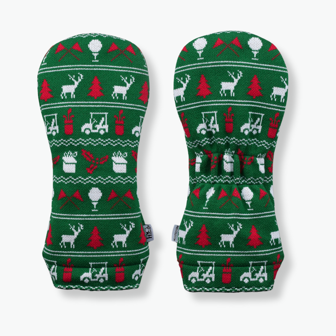 PRG Golf Ugly Christmas Sweater Driver Cover (Green)