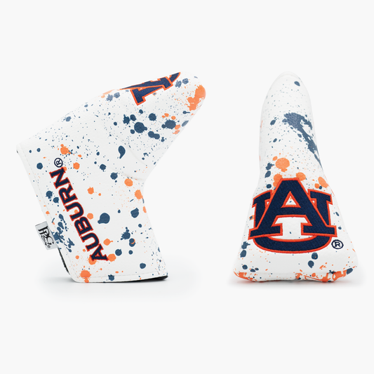 Auburn University Tigers Blade Putter Cover (Paint Splash)