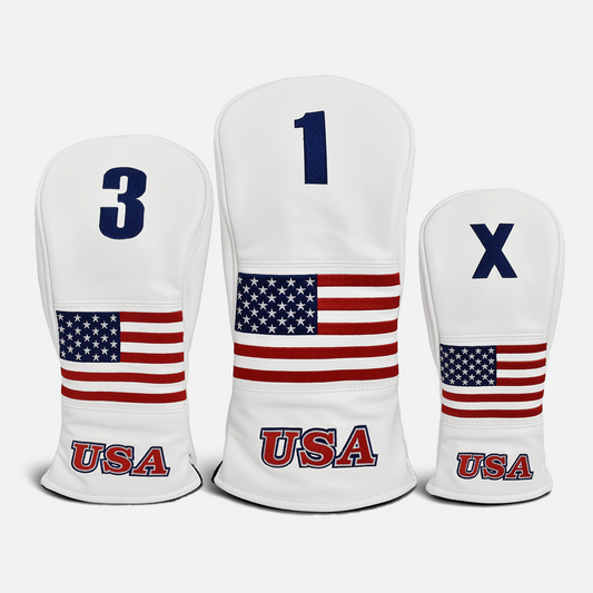 Patriot White Headcovers